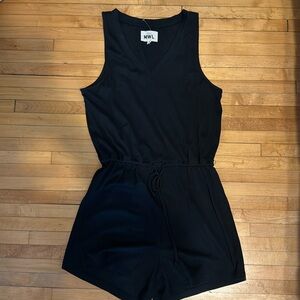 Madewell MWL V-Neck Romper